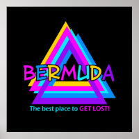 BERMUDA TRIANGLE-Plakat