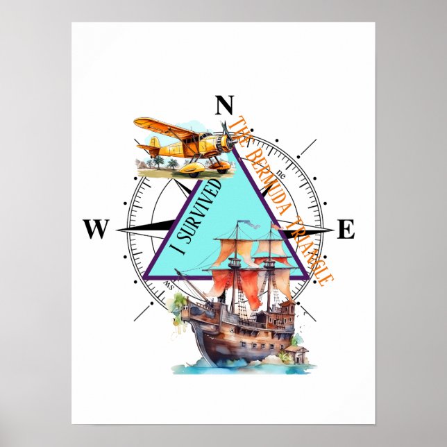 Bermuda Triangle Poster (Vorne)