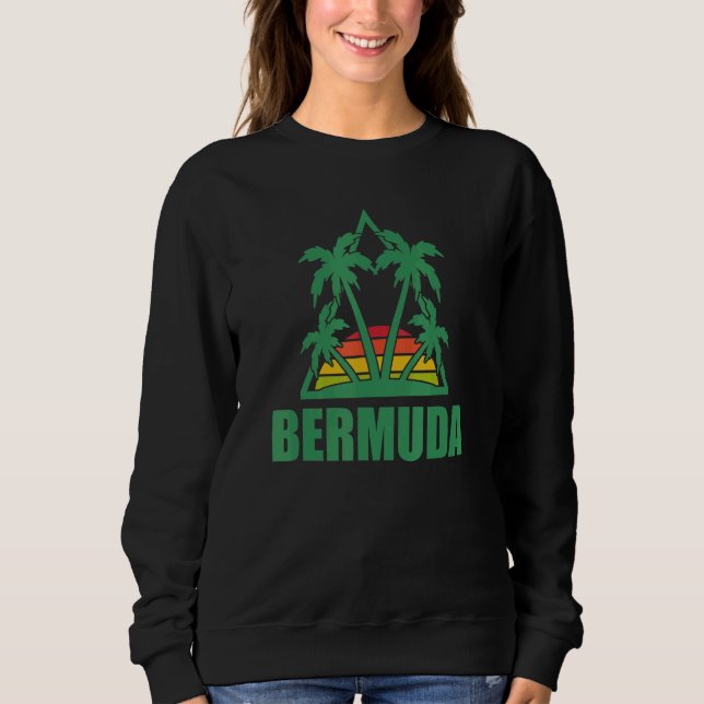 Bermuda Triangle Vacation Sweatshirt (Vorderseite)