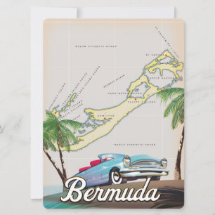 Bermuda Vintage Reiseplakat