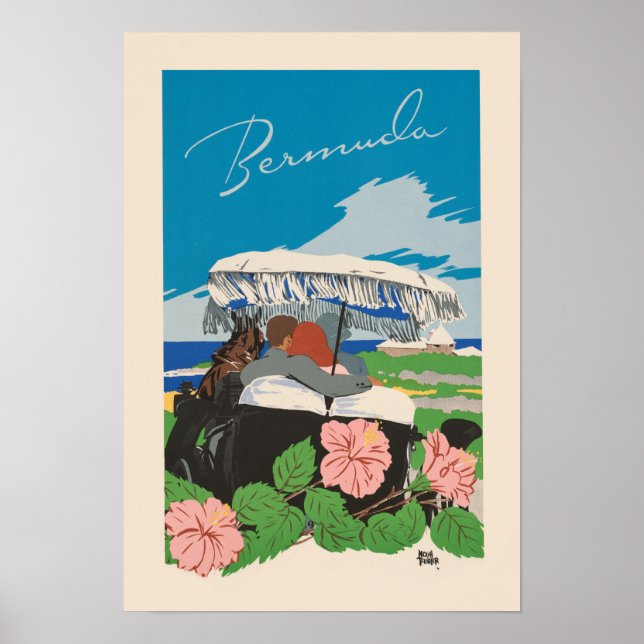 Bermuda | Vintage Travel Poster (Vorne)