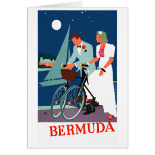 Bermuda Vintage Travel Poster Zurück