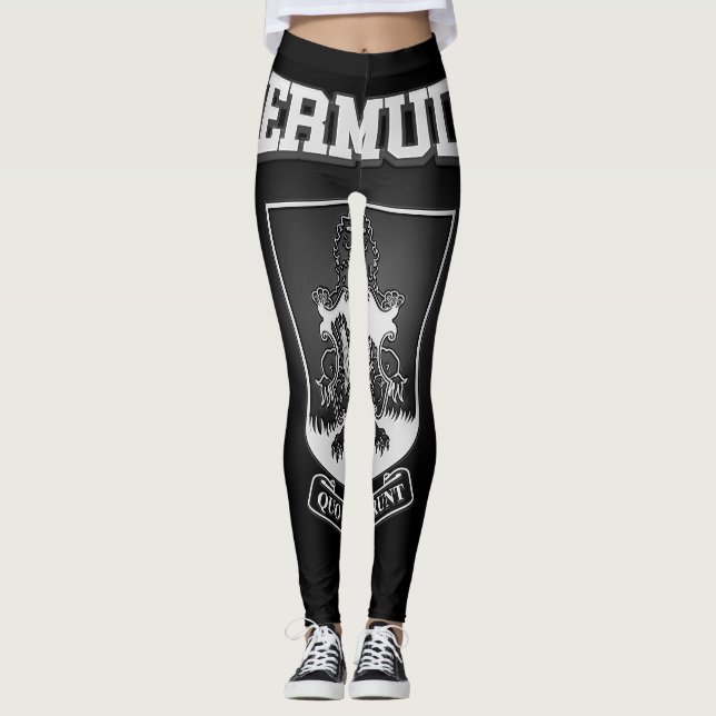 Bermuda-Wappen Leggings (Vorderseite)