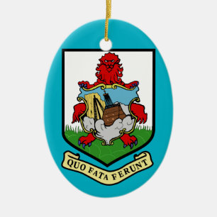 Bermuda* Wappen Weihnachtsschmuck