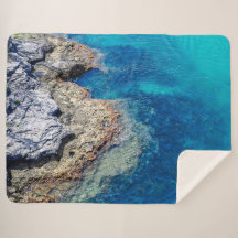 Bermuda Waters Inspiriert Shepa Blanket
