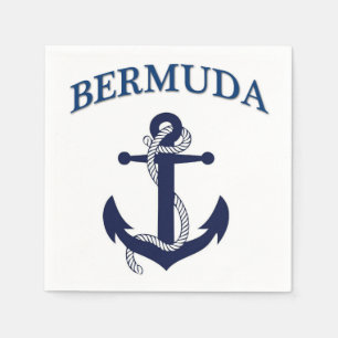 Bermudapapierservietten! Serviette