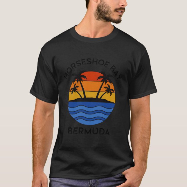 Bermuda's Horseshoe Bay Bermuda T-Shirt (Vorderseite)