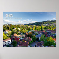 Bern Altstadt Schweiz Reise Wandkunst