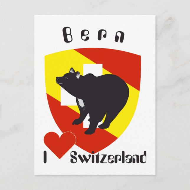 Bern Bern Berna Bärn Schweiz Suisse Postkarte (Vorderseite)