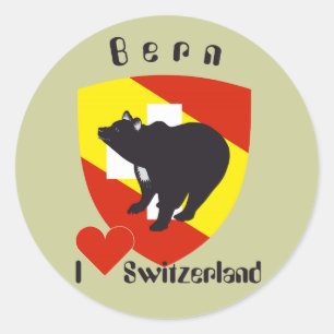 Bern Berne Berna Bärn Schweiz Suisse Aufkleber