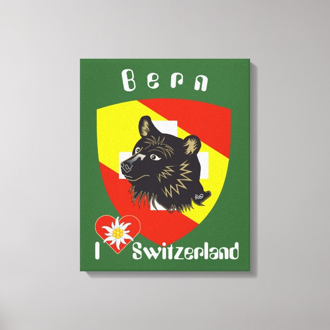 Bern, Berne, Berna, Bärn, Schweiz, Suisse Leinwand (Vorderseite)