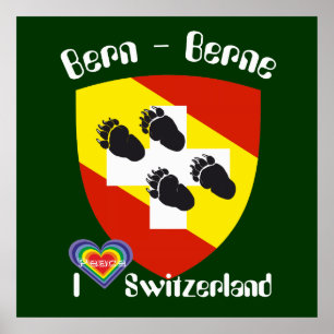 Bern, Berne, Berna, Bärn, Schweiz, Suisse, Poster