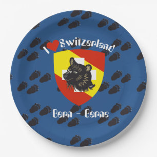 Bern - Berne - Berna Papierteller