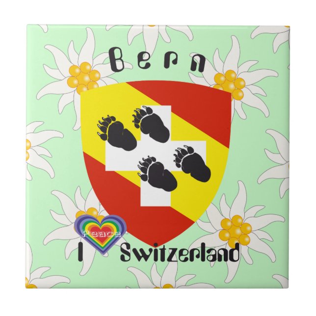 Bern Berne Berna Schweiz Suisse Fliese (Vorderseite)