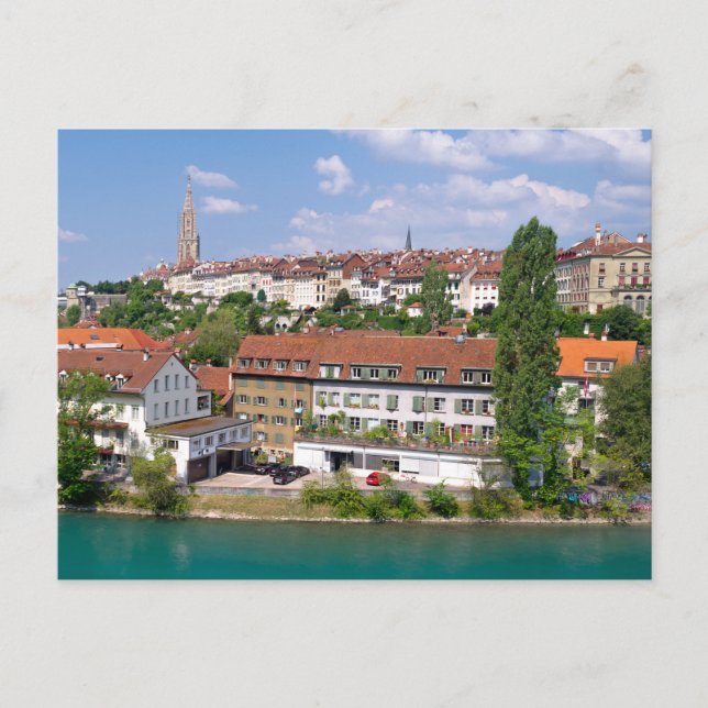 Bern City View Postkarte (Vorderseite)
