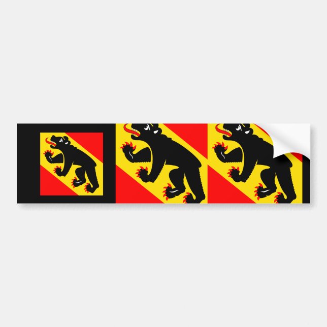 Bern, die Schweiz Autoaufkleber (Vorne)