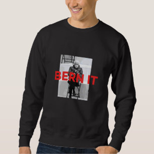 Bern Es Bernie Sanders Meme Mittens Vorsitzender I Sweatshirt