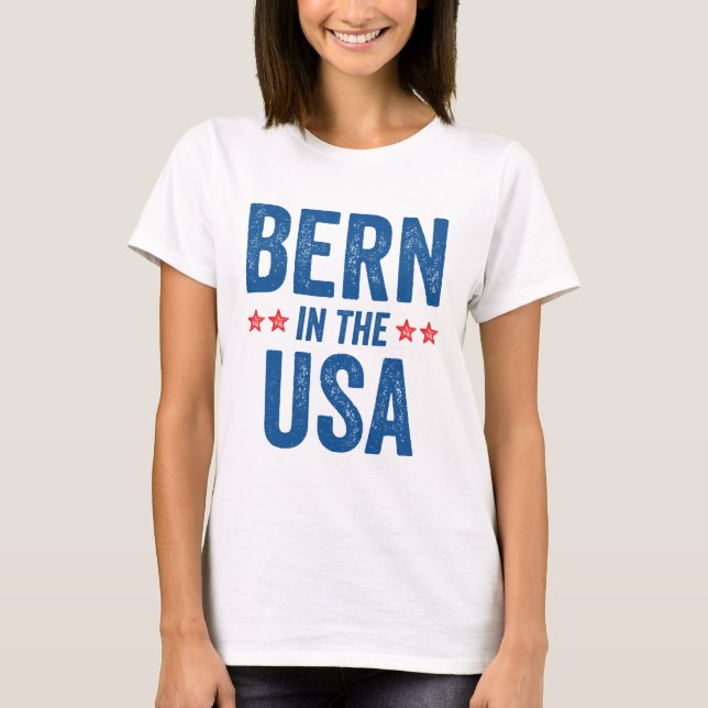 Bern in den USA T-Shirt (Vorderseite)