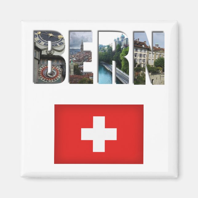 Bern - Schweiz Magnet (Vorne)