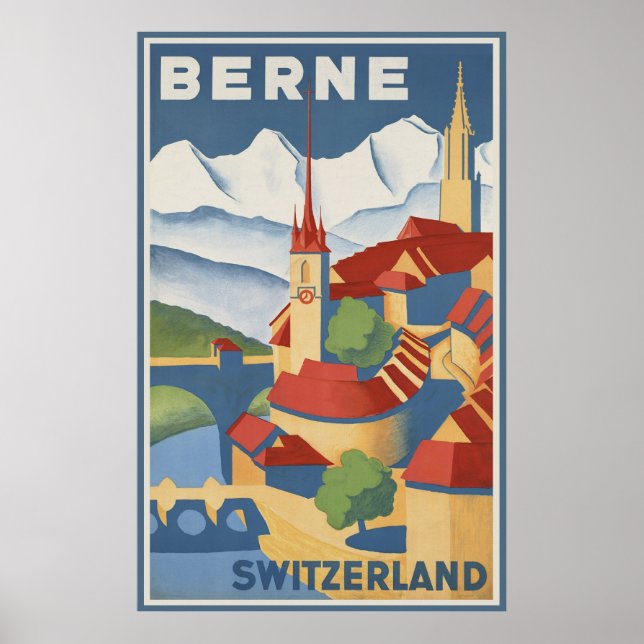 Bern Schweiz Poster (Vorne)