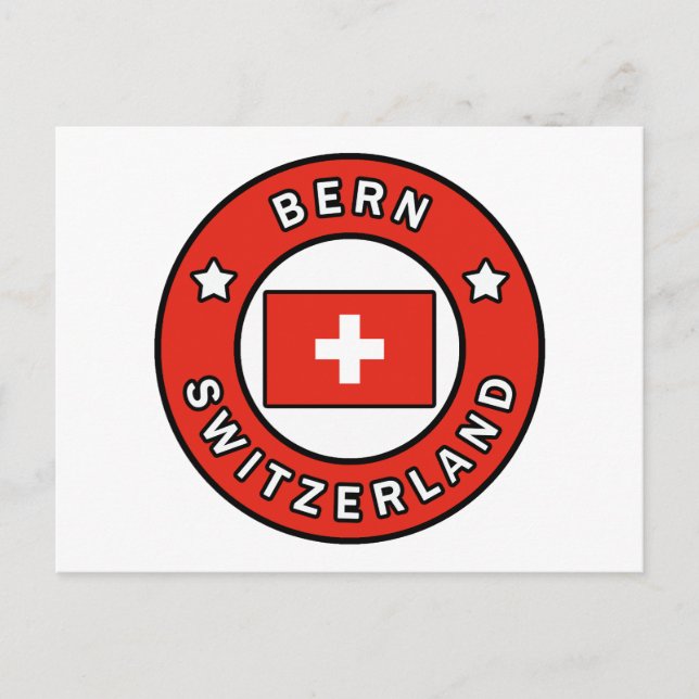 Bern - Schweiz Postkarte (Vorderseite)