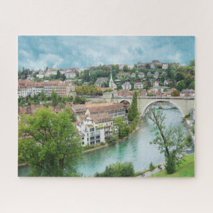 Bern Schweiz Schweizer Foto Aare Puzzle