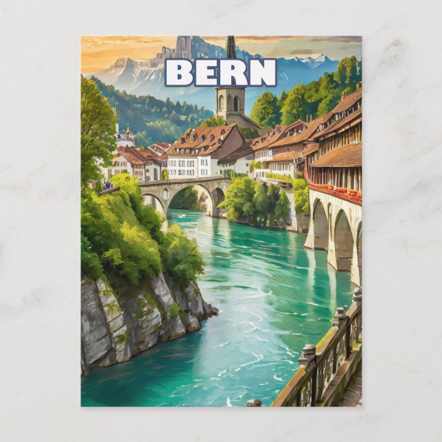 Bern, Schweizer Perle Postkarte (Vorderseite)