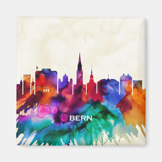 Bern Skyline Magnet (Vorne)