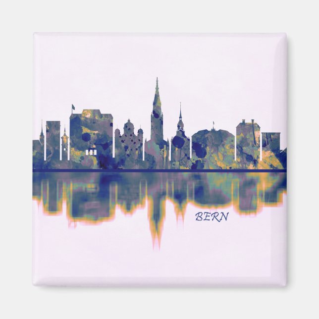 Bern Skyline Magnet (Vorne)