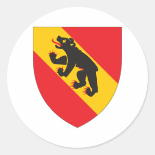 Bern-Wappen Runder Aufkleber