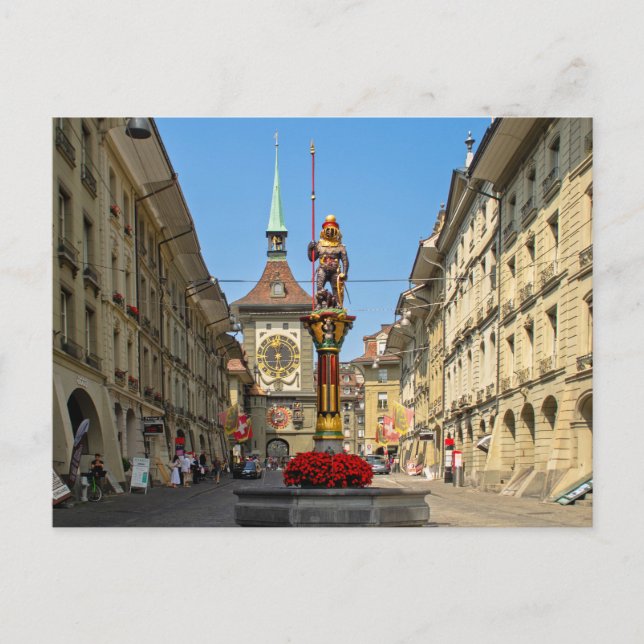 Bern Zytglogge Postkarte (Vorderseite)