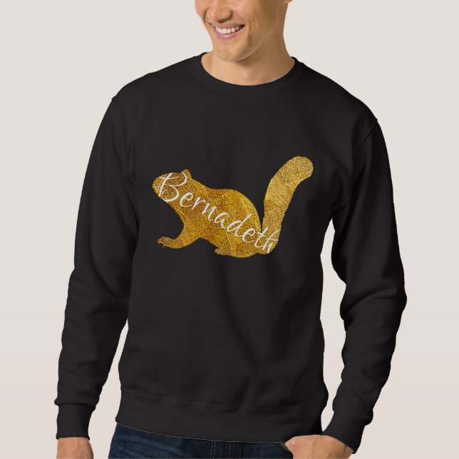 Bernadeth Eichhörnchen Sweatshirt (Vorderseite)