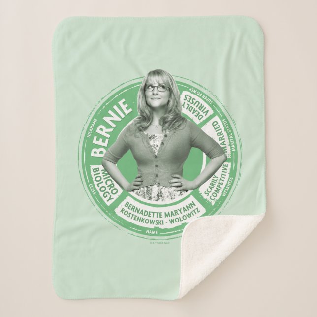 Bernadette Info Graphic Sherpadecke (Vorderseite)