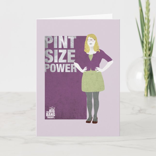 Bernadette | Pint Size Power Karte (Vorderseite)