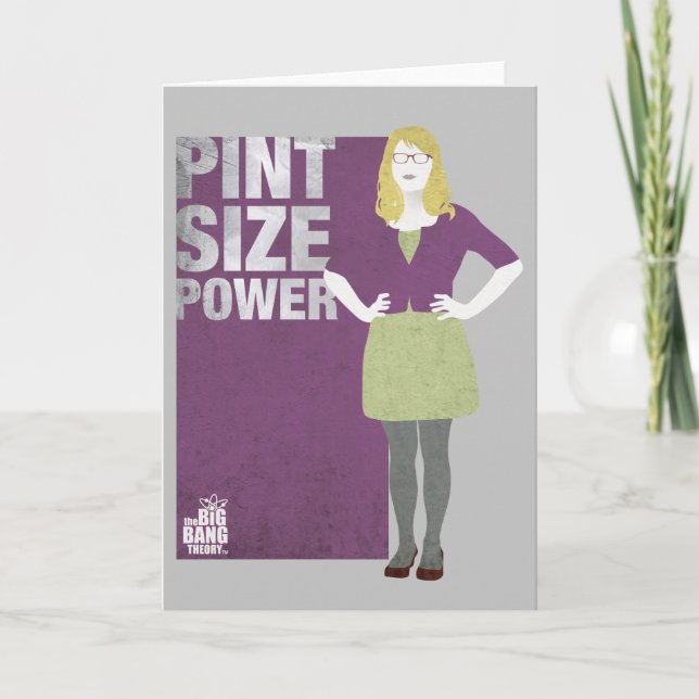Bernadette | Pint Size Power Karte (Vorderseite)
