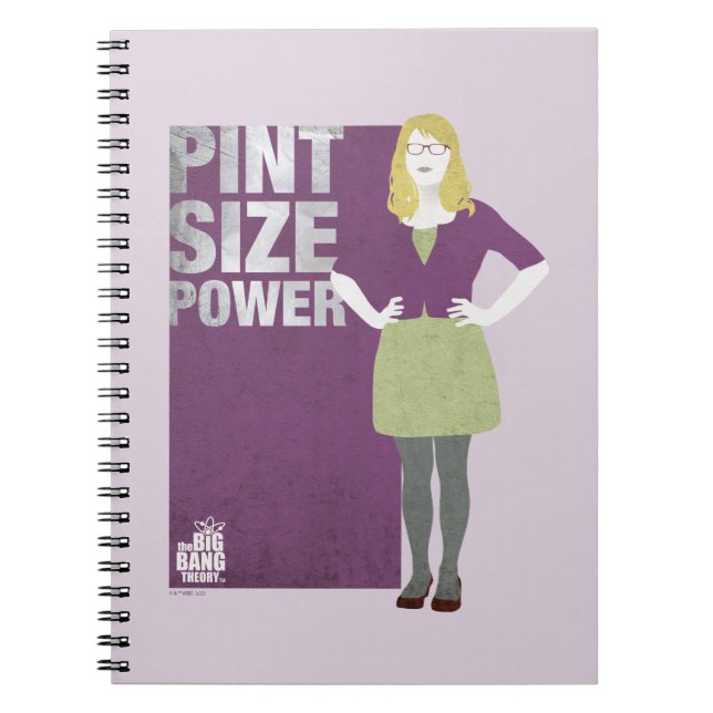 Bernadette | Pint Size Power Notizblock (Vorderseite)