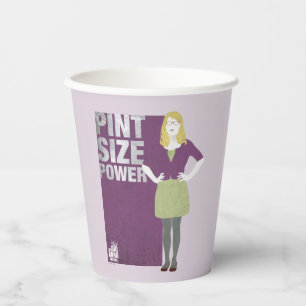 Bernadette   Pint Size Power Pappbecher