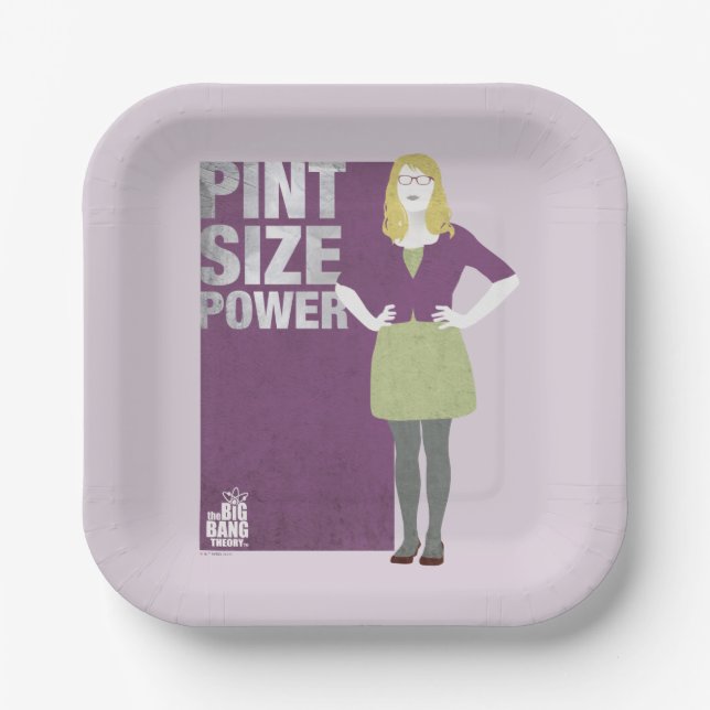 Bernadette | Pint Size Power Pappteller (Vorderseite)