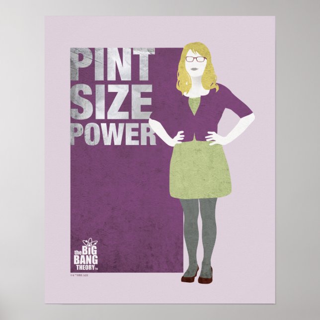 Bernadette | Pint Size Power Poster (Vorne)