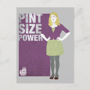 Bernadette   Pint Size Power Postkarte