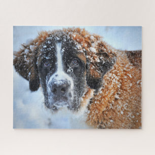 Bernard im Schnee Puzzle