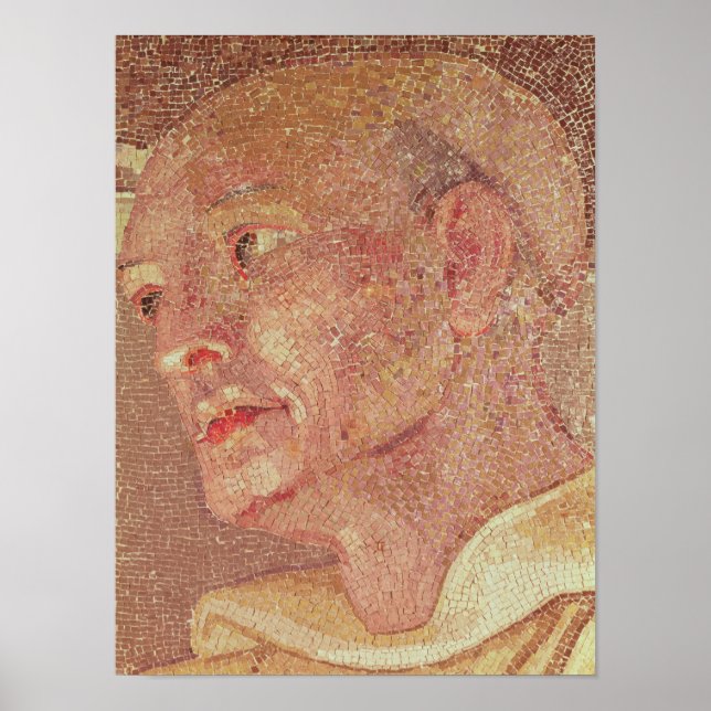 Bernard von Clairvaux von Crypt St. Peter Poster (Vorne)