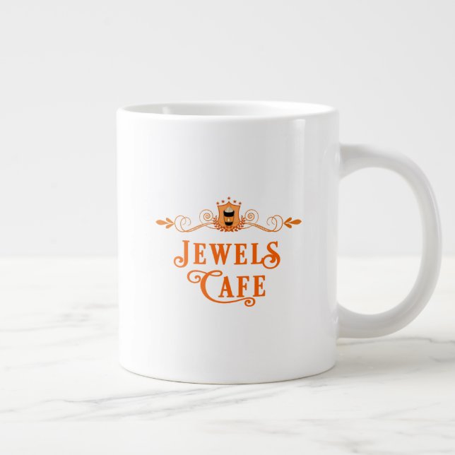 Bernard von Mia Harlan Jewels Café Series Jumbo-Tasse (Rechts)