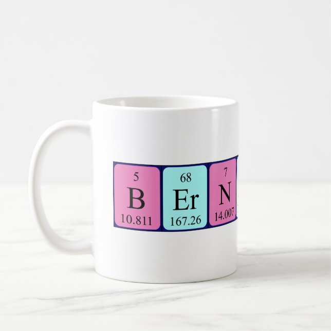 Bernardine Periodenname Tasse (Links)