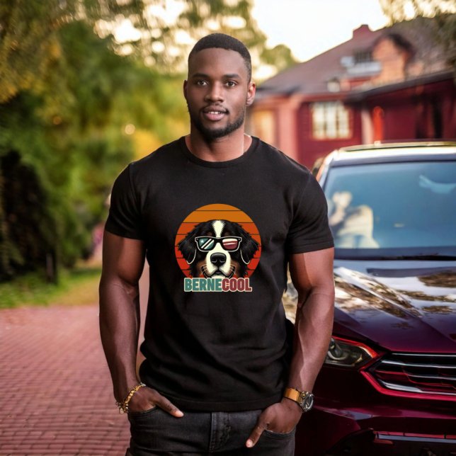 Bernecool - Chill Vibes mit Bernese Flair Unisex T-Shirt (Von Creator hochgeladen)
