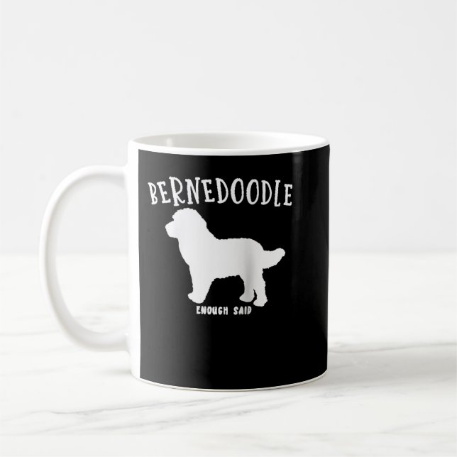 Bernedoodle Design for Bernedoodle Dog Lovers Ragl Kaffeetasse (Links)