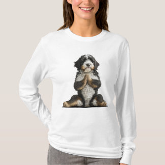 Bernedoodle Dog Yoga Shirt Dog Mama Workout