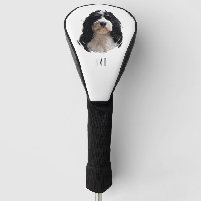 Bernedoodle Golf Headcover (Vorderseite)