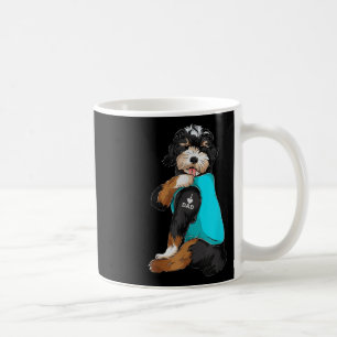 Bernedoodle I Liebe Vater Tattoo Apparel, Hund Vat Kaffeetasse