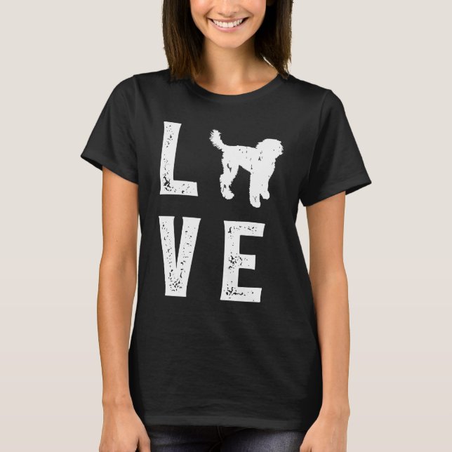 Bernedoodle Liebe  1 T-Shirt (Vorderseite)